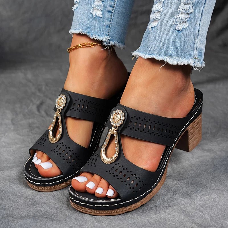 Women's Orthopedic Heeled Sandals