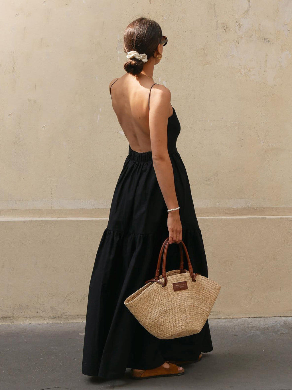 Sleeveless Backless Summer Maxi Dress