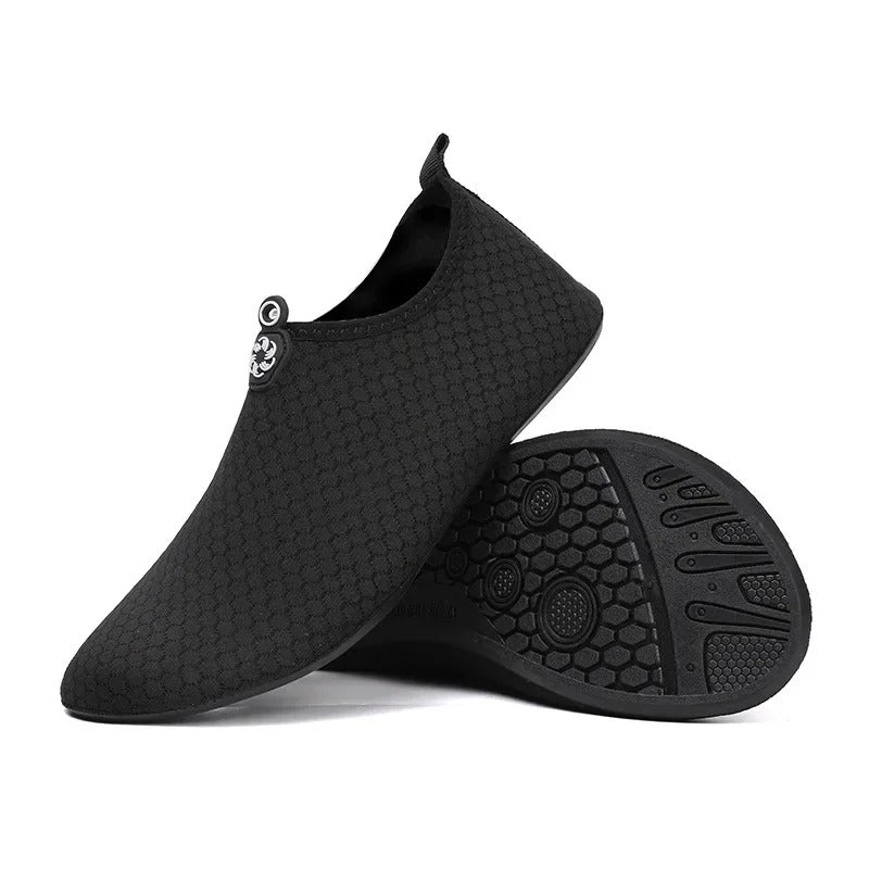 Unisex aqua shoes | slip-resistant rubber sole | beach vacation gear