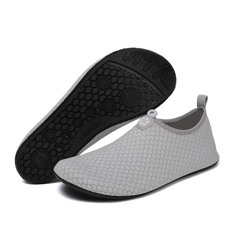 Unisex aqua shoes | slip-resistant rubber sole | beach vacation gear