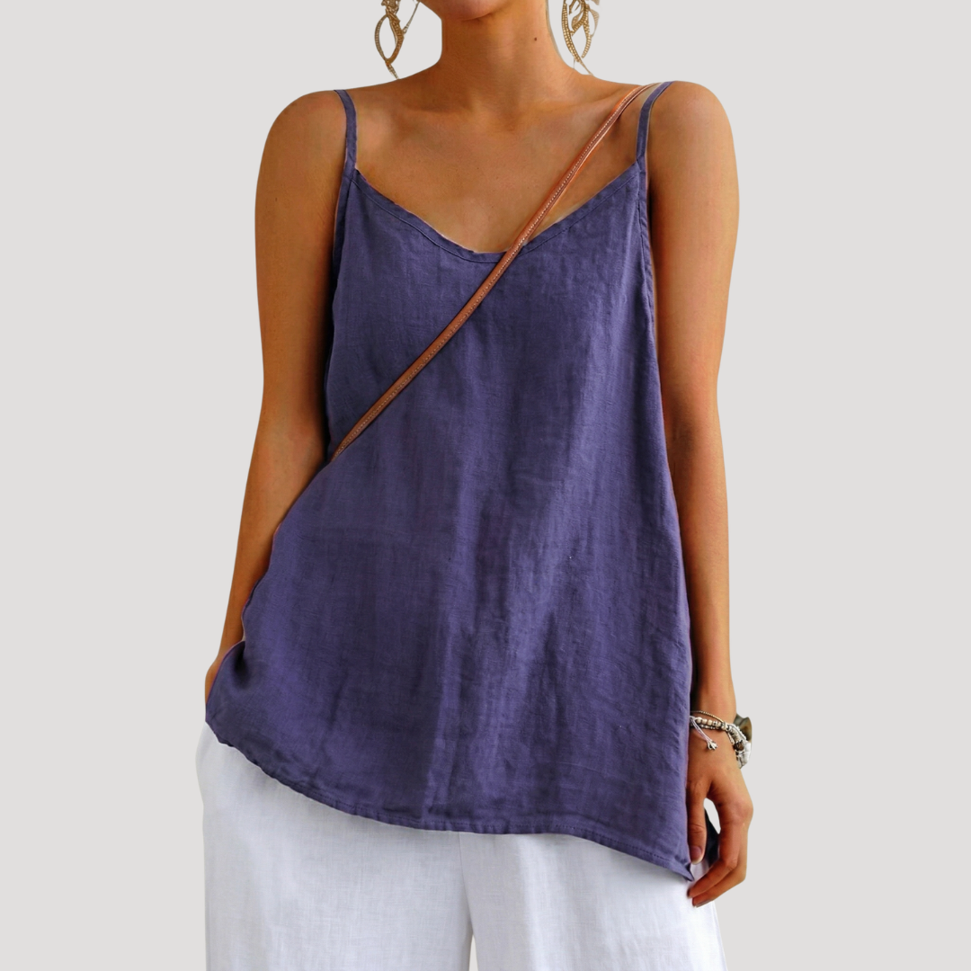 Women's V-Neck Sleeveless Camisole Tank