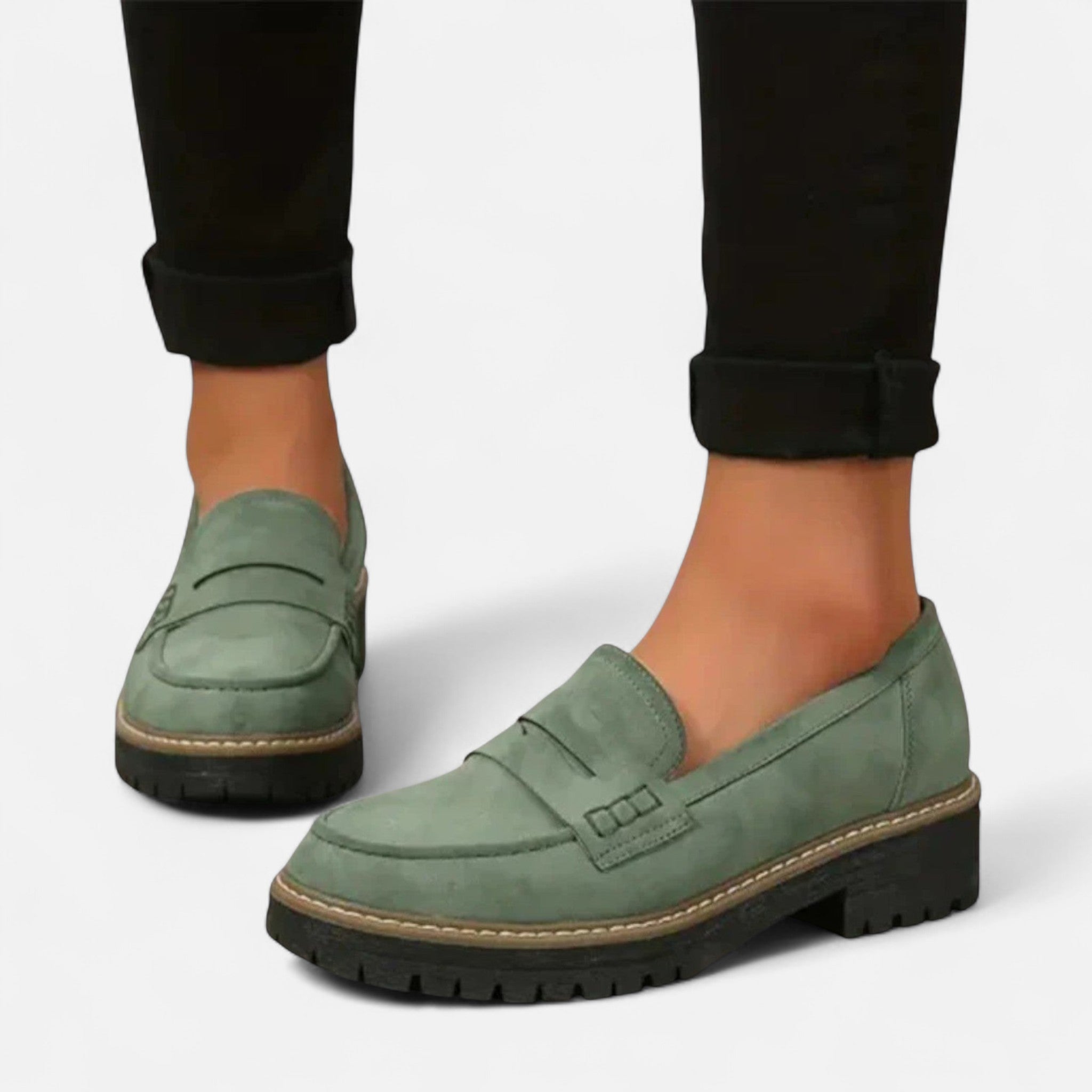 Women’s comfort loafers — slip-on flat footwear for daily wear