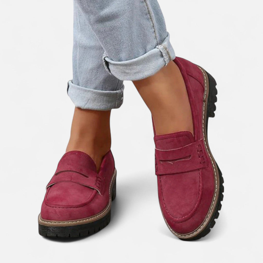 Women’s comfort loafers — slip-on flat footwear for daily wear