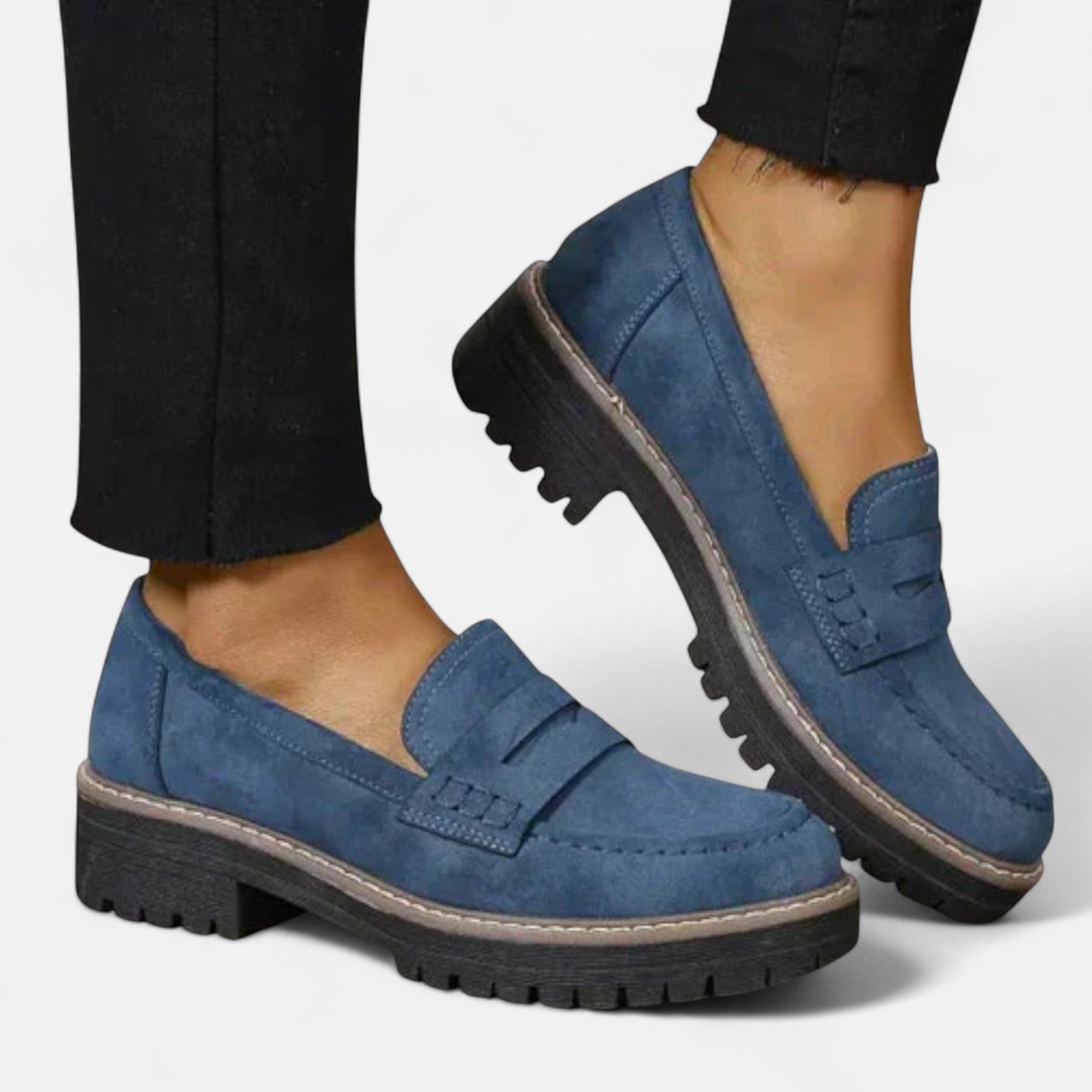 Women’s comfort loafers — slip-on flat footwear for daily wear