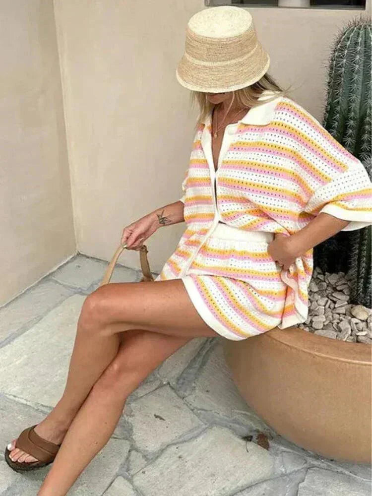 Women's Two-Piece Short Matching Sets