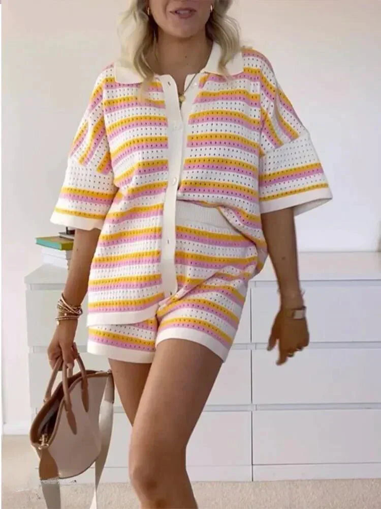 Women's Two-Piece Short Matching Sets