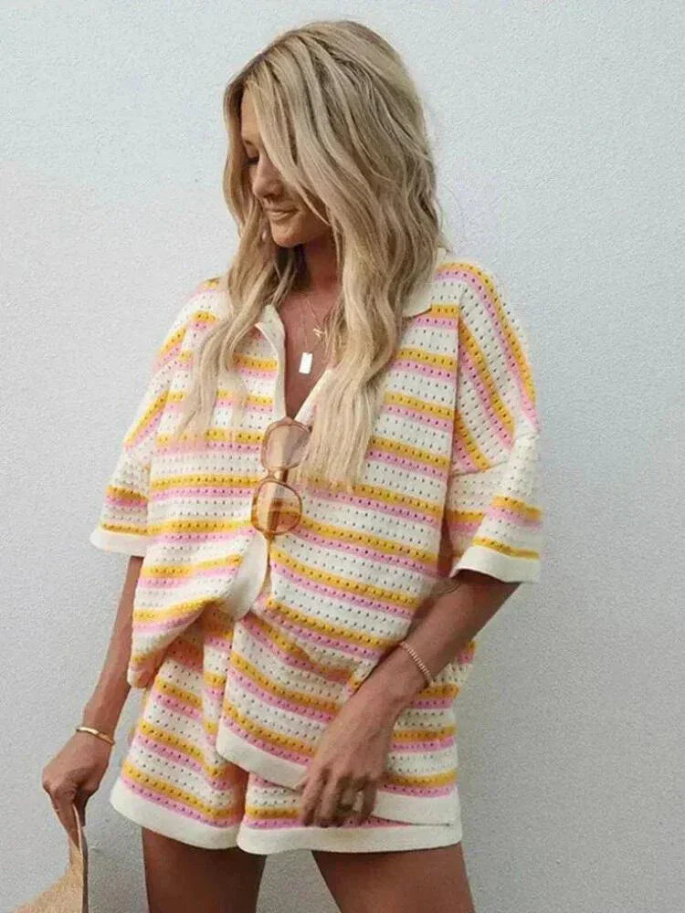 Women's Two-Piece Short Matching Sets