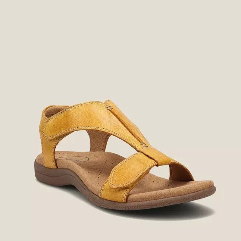 Women's adjustable sandals | Hook and loop closure for casual daily wear