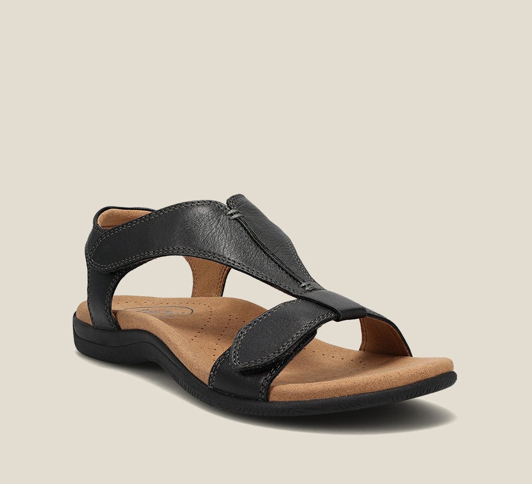 Women's adjustable sandals | Hook and loop closure for casual daily wear